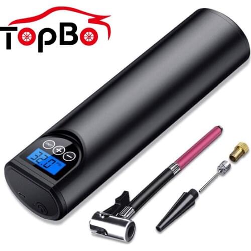 Rechargeable Tyre Inflator Cordless Air Pump Compressor Digital 12V 150PSI Portable Air Pump for Car Bicycle Tires Balls