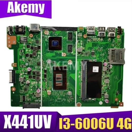 For ASUS X441UV X441UVK X441UR X441URK X441UB mainboard Laptop motherboard w/ GT940M (V2G) 4G / i3-6th gen CPU