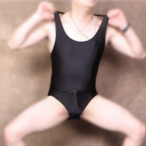 Men Summer Mercerize Tank Top Swimwear Leotard Fitness Workout Bodybuilding Bodysuit Shaper Musculation Tanktop Sleeveless Shirt