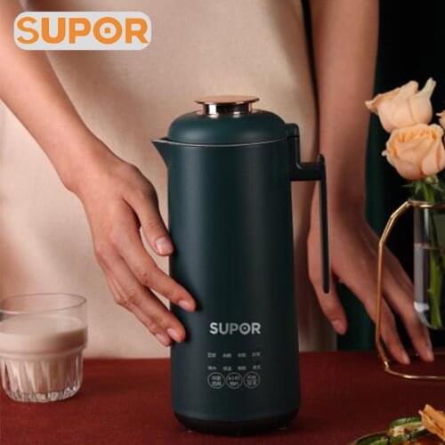 350W SUPOR Soymilk Machine 350ML Capacity Stainless Steel Automatic Insulation Blender Multifunctions Food Mixer