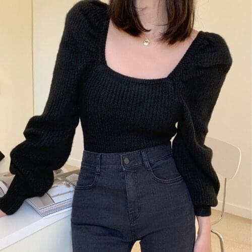 New Female Sweater Women Winter Pullover Knitting Overszie Long Sleeve Girls Tops Loose Sweaters Knitted Outerwear Thin Sexy