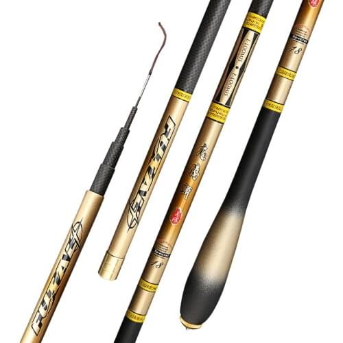 New Style Carp fishing Rod 2.7-6.3 Meter Light & Hard Carbon Fishing Rod 37 Tune Long Section Rod Taiwan Fishing Rod