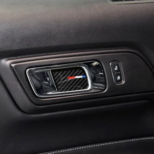 It Is Suitable For Mustang The Carbon Fiber Door Bowl (2015-2017)