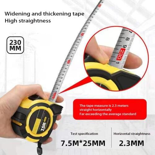 Steel Tape High Precision 3/5 Meters Measuring Ruler 7.5 Meters 10 mMters Tape Magnetic Multifunctional Meter Ruler Durable