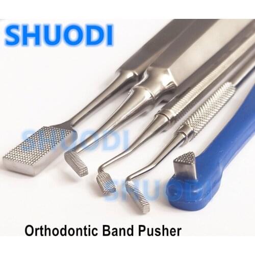 1 piece Dental Orthodontic Mershon Band Pusher Elevator Band Seater Serrated Tip Dentist Clinic Instrument