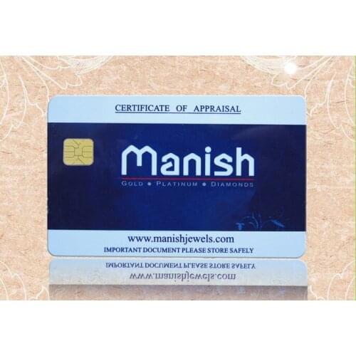 Printed RFID card 2K PVC RFID Contact Smart Card ATMEL24C02 IC contact smart Card for Entry Access System