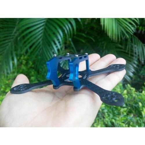 100/110/130mm 3K Carbon Fiber CNC Aluminun Racing FPV Quadcopter Frame for RC Multicopter FPV Drone 1104 Motor 2030 propelle
