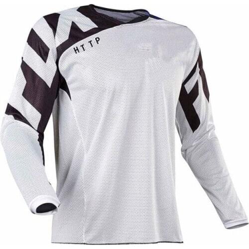 2021HTTP Fox Motorcycle Mountain Bike Team Downhill Jersey MTB Offroad DH Fxr Bicycle Locomotive Shirt Cross Country Mountain