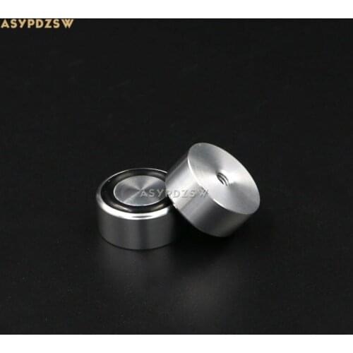 4 PCS HIFI Solid aluminium Silver 20*10 Computer / stereo / DAC / Amplifier machine feet