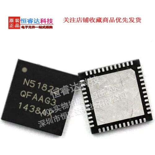 5PCS NRF51822-QFAA-R7 Low Power RF Wireless Chip Bluetooth 4.0 Package QFN-48 G0