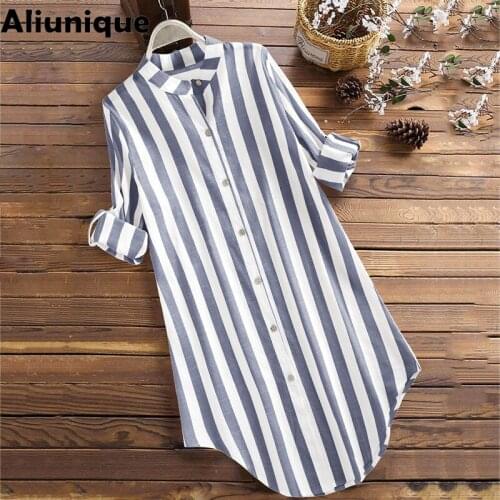 Aliunique Womens Striped T-shirts