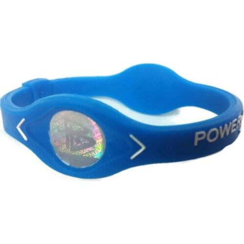 Power Energy Bracelet Sport Wristbands Balance Ion Magnetic Therapy Silicone Women Men Sport Wristbands Equipment Dropshipping
