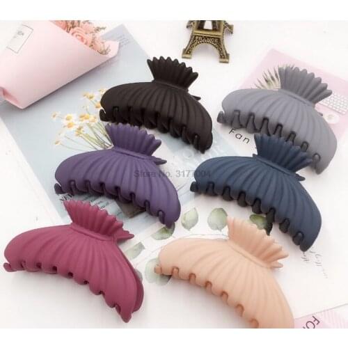 DHL 500pcs leaves flower shape ponytail holder tins clamp crab for hair strong bit force high-polish finish Headwear