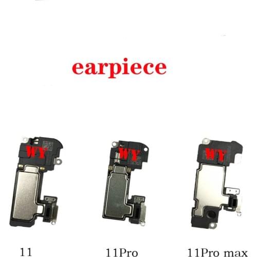 For Iphone 11 11 Pro 11 Pro Max earpiece single earphone induction flex cable microphone flex cable