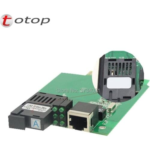 Gigabit Single mode single fiber Card for 16 slot Chassis 1310/1550nm,distance20KM,SC port, AC 220V External power supply