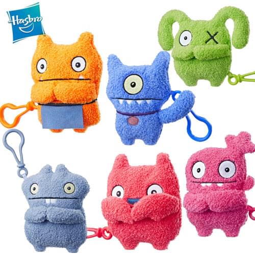 Hasbro Ugly Dolls Uglydoll Toys Soft Stuffed Pendant Keychain Bag Accessories Children Gifts 10cm