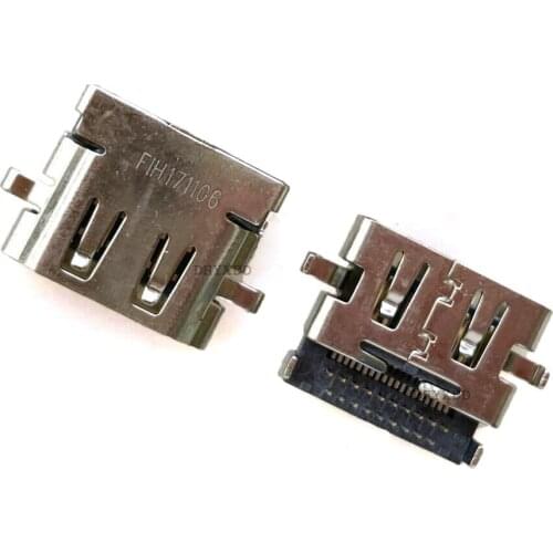 Laptop HDMI-compatibl HD Soquete Power Jack 19Pin Pino Deouro Connector for Lenovo IdeaPad 7000-13 7000-13IKB