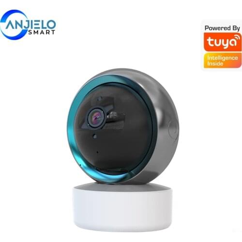 Smart Tuya 2MP 1080P Wireless PTZ IP Camera Motion Detection Alarm Two Way Audio for Home Security CCTV Monitor