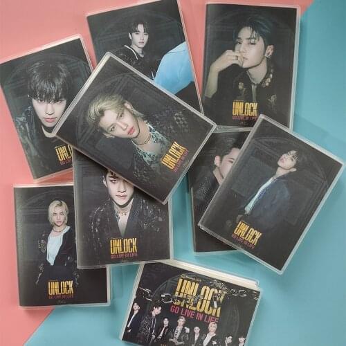 KPOP Stray Kids Bangchan Changbin Hyunjin Han Felix IN Lee Know Seungmin Notebook Note Book Small Stationery Unlock IN LIFE New