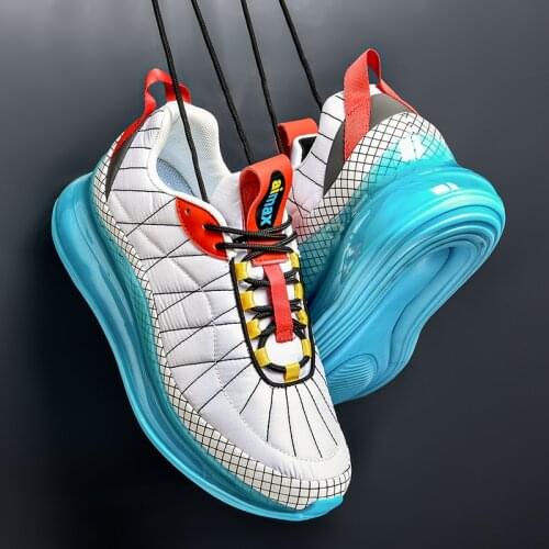 New Hot Sale Summer Trendy Running Shoes Men Chunky Sneaker Outdoor Breathable Sports Shoes Mesh Walking Shoes Zapatillas Hombre