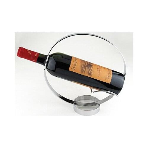 Fashion stainless steel wine rack fashion wine rack simple elegant theroom bar wine rack