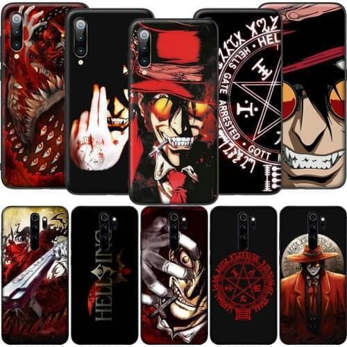 GX18 Alucard Hellsing Soft Silicone Case for Redmi Note 4X 5 5A Prime 6 6A 7 7A 8 8A 8T 9 9A 9C 9S Pro Lite