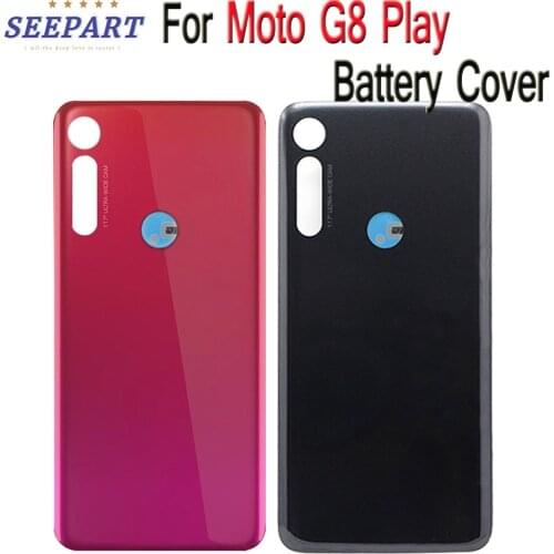 For Moto G8 Play Door Back Cover Housing Case For Motorola G8 Play Battery Cover