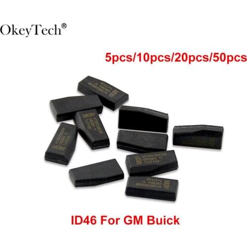 Okeytech 5pcs 10pcs Original ID46 Cremic Chips For Buick GM Cloneable Transponder Key Chip Copy High Quality PCF7936AA