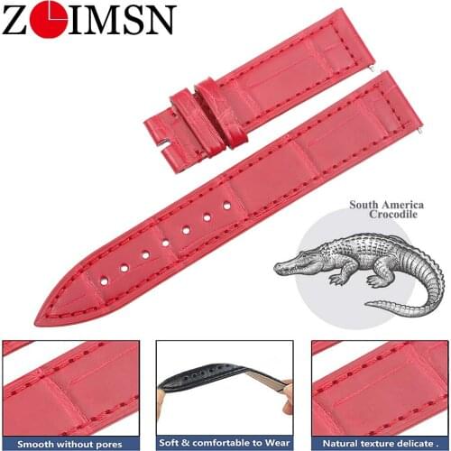 ZLIMSN Original alligator strap Luxury Strap For FRANCK MULLER FM952/950 Providing Private Customization Service Watchband