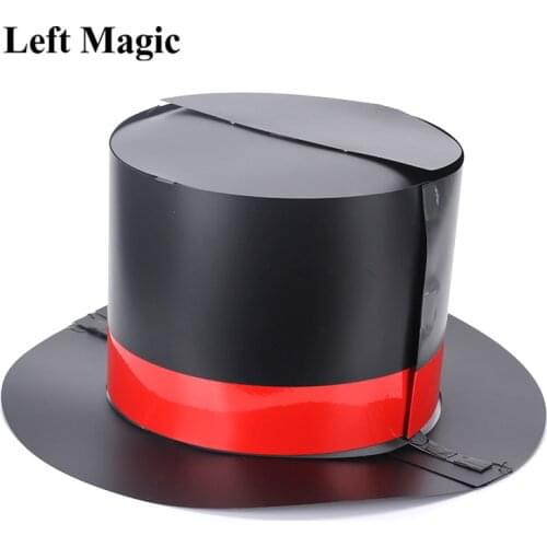 Top Hat Magic Show Magic Tricks Hat Appearing from Poster Magia Magician Stage Illusion Accessories Gimmick Props Funny