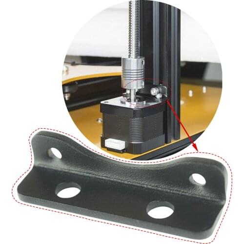 SIMAX3D 3D Printer parts 1/2pcs Nema 17 Stepper Motor Bracket Damper Steel Gasket Z axis Motor Isolator Printer Motor Accessorie