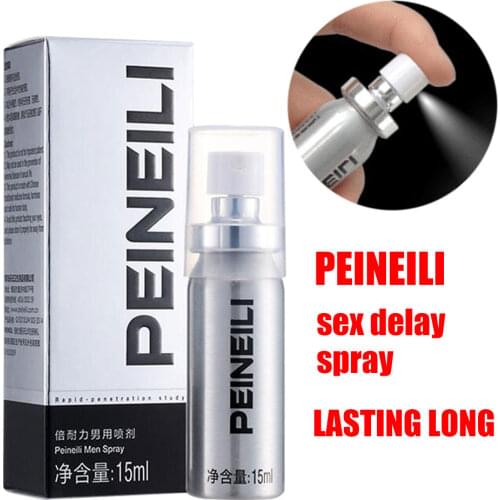 Peineili Sex Delay Spray for Men Male External Use Anti Premature Ejaculation Prolong 60 Minutes penis enlargment pills