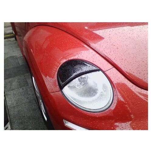 Fiberglass Headlight Eyebrows Eyelids for 1998-2005 VW Volkswagen Beetle
