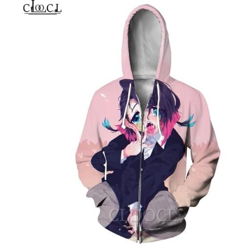 HX Anime Kimetsu No Yaiba The Movie: Mugen Train Enmu Men Women Zipper Hoodie 3D Print Unisex Harajuku Tops Drop Shipping