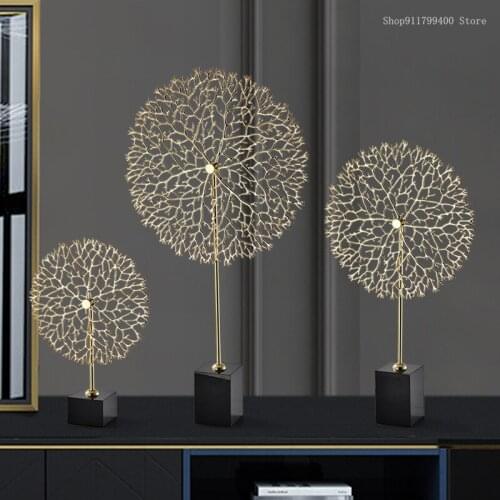 Coral tree fortune tree ornaments all copper fortune home ornaments living room TV cabinet entrance porch cabinet decoration