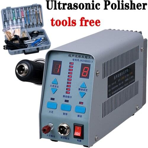 YJCS-5B ultrasonic mold polishing machine polishing machine sand blaster with full kit accessories 220V with accessories