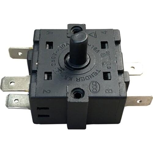 1 PCS Electric Room Heater 3 Position 3 Pin 5Pin Rotary Switch Selector AC 250V