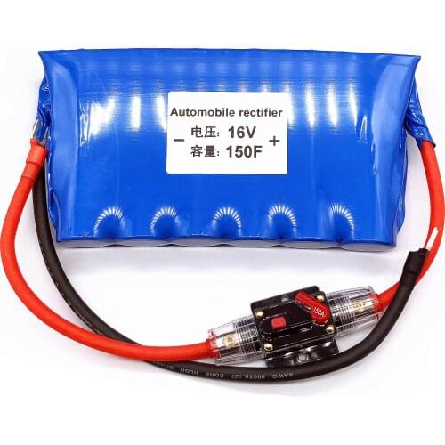 Automobile supercapacitor 16V150F module high current backup power starter protects the battery to reduce fuel consumption
