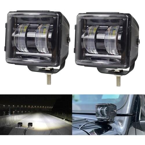 2pcs 3 Inch LED Bar Work Light for Car 4x4 Offroad Truck SUV ATV Tractor Uaz Motorcycle Barra LED Fog Lamp 12V 24V Driving Light