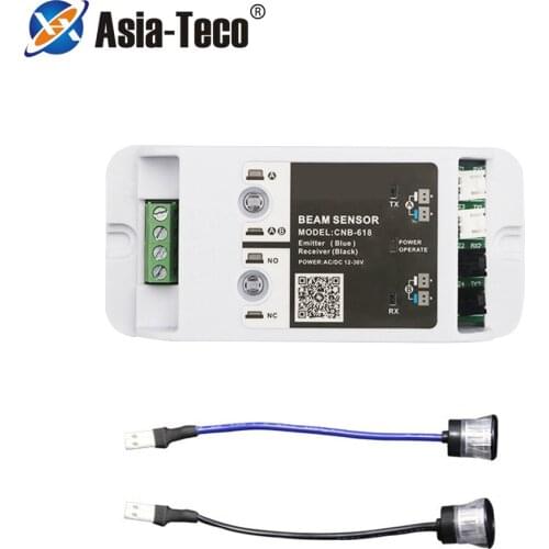 Photoelectric Beam Sensor 10m infrared electronic Safety Light automatic door safety beam sensor (Single/double Beam)