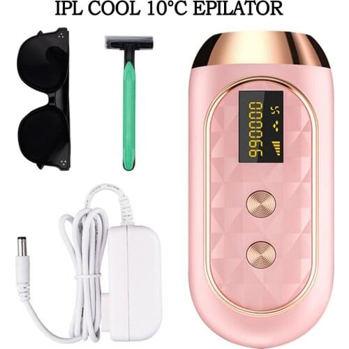 IPL 5 Gears Freezing Point Laser Hair Removal Device Underarm Lip Bikini Whole Body Home Beauty Salon Skin Rejuvenation Epilator