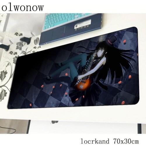 K-On! padmouse Funny mouse pad gamer play mats Size for 300*700*2mm Kawaii Mousepad cute keyboard games pc gamer desk