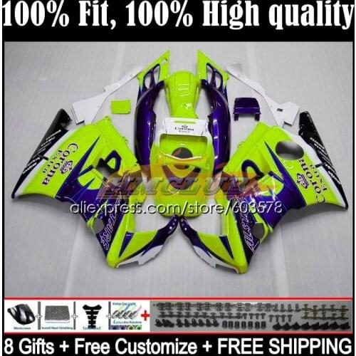 Injection Body For HONDA CBR 600F3 CBR600FS 1995 1996 11CL.185 CBR600 F3 CBR 600 CC FS F3 CBR600F3 95 96 OEM Fairing blue black