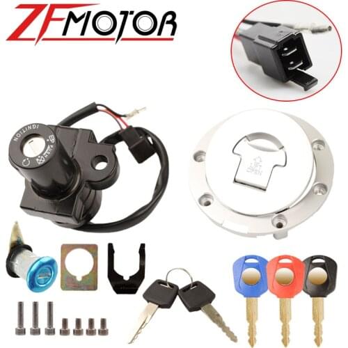 Fuel Tank Cover Lgnition Start Switch Helmet Seat Lock Set Add Keys FOR Honda CBR250 CBR250RR MC17 MC19 MC22 CBR400RR NC23 NC29