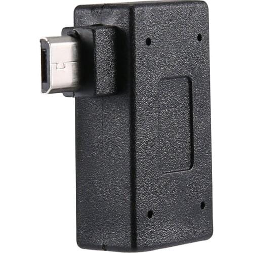 Micro Adapter USB Female To Male Micro Otg Power Supply Tablet Mobile Phone External Card Reader 90 Degree Left 90 Right Angled