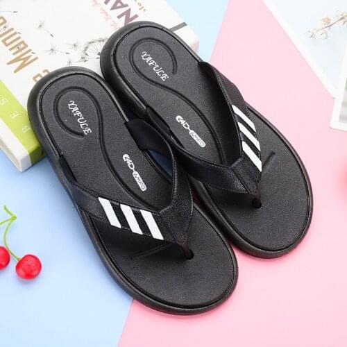 Mens Flip Flops Summer Beach Sandals Men Outdoor Non-slip Lightweight Slippers Male Casual Shoes Big Size 45 claquette homme
