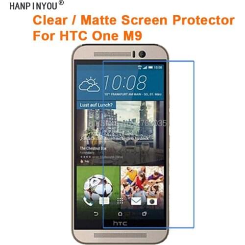New HD Clear / Anti-Glare Matte Screen Protector For HTC One M9 5.0" Protective Film Guard (Not Tempered Glass)