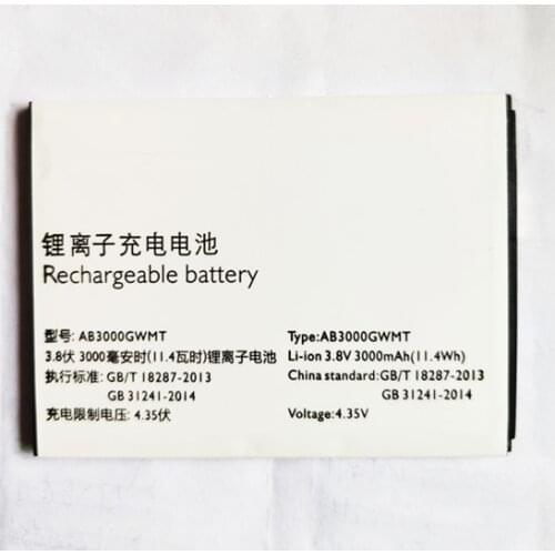 NEW 3000mAh AB3000GWMT Battery For PHILIPS Xenium CTS616 S616 battery high quality