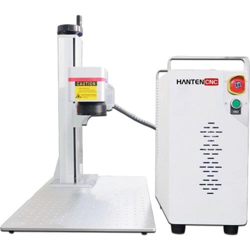 Factory Direct Raycus Jpt 20w 30w 50w Fiber Laser Marking Machine Pigeon Rings Print Ear Tag Metal Laser Cutting