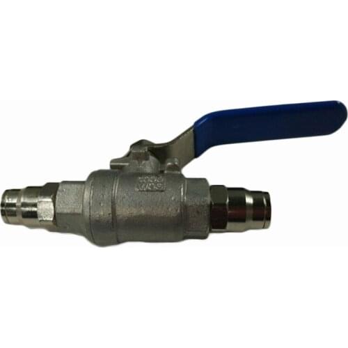 T014 HAIGINT High Pressure Ball Valve 3/8" Quick connectors